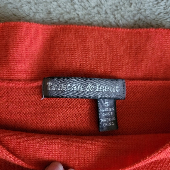 Tristan & Iseut merino wool bow sweater size small - Picture 10 of 10